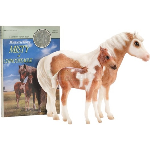 Misty And Storm Set With Book - Spirit Of the Horse