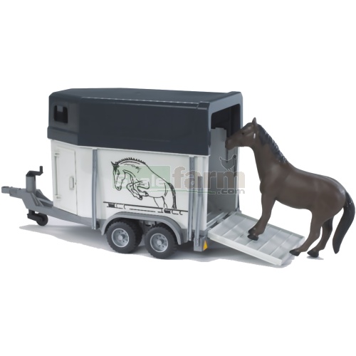 Horse Trailer Including One Horse