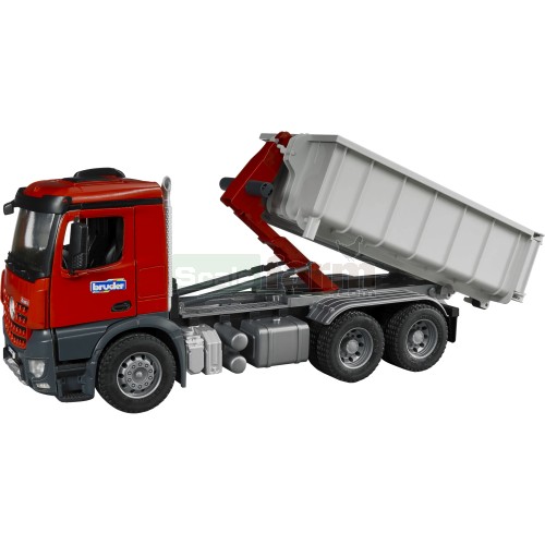 Mercedes Benz Arocs Truck with Roll-Off Container