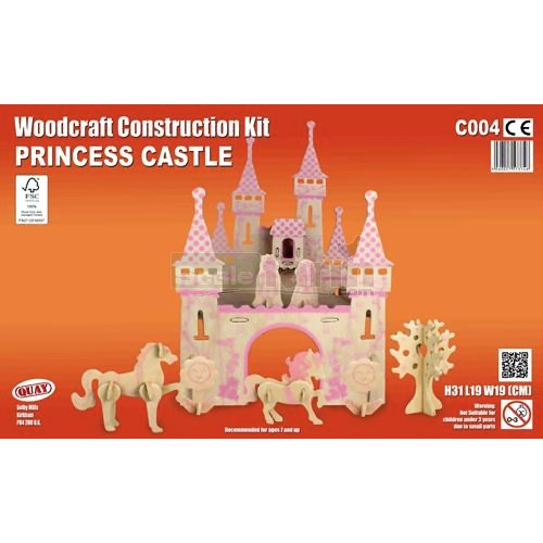 Princess Castle Woodcraft Construction Kit