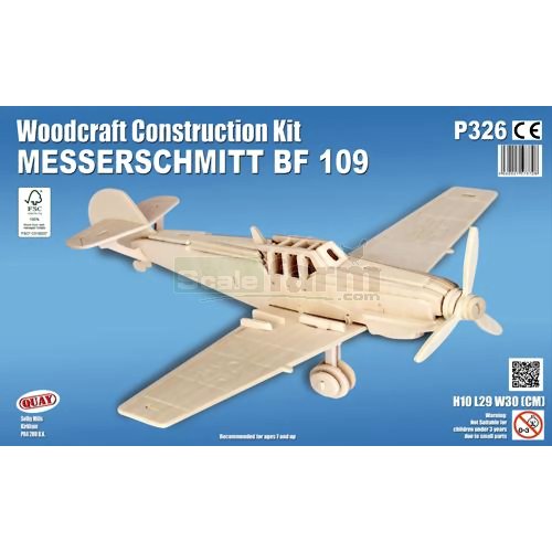 Messerschmitt Bf 109 Woodcraft Construction Kit