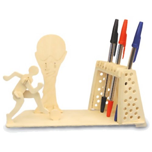 Football Pen Holder Woodcraft Construction Kit