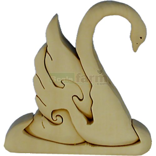 Swan Wooden Puzzle