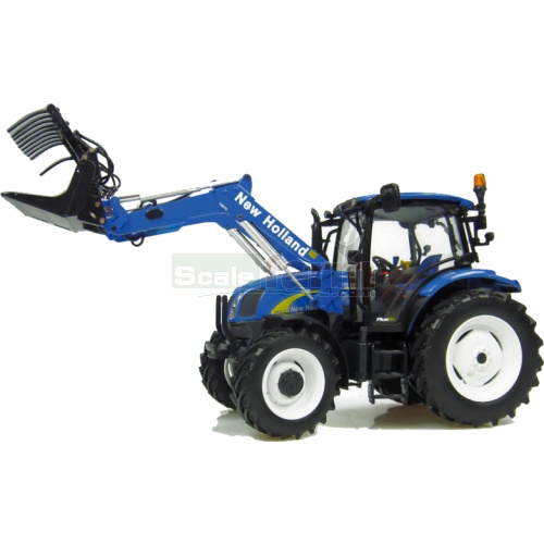 New Holland T6020 Tractor with 750TL Loader - 2011 Version (Blue)