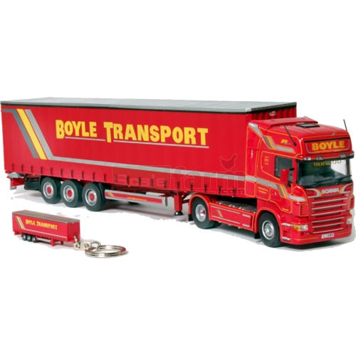 Scania R Series - Boyle Transport plus Trailer Keyring