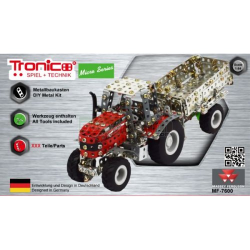 Massey Ferguson 7600 Tractor with Trailer Construction Kit