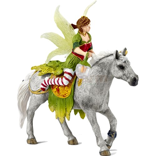 Marween in Festive Clothes, Riding