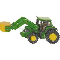 Preview John Deere Tractor with Bale Grabber and Bale