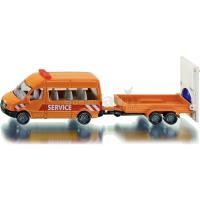 Preview Transporter with Traffic Control Trailer
