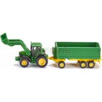 Preview John Deere 6920 S Tractor with Front Loader and Tipping Trailer