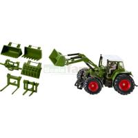 Preview Fendt 712 Vario Tractor with Front Loader Set