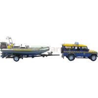 Preview Land Rover Defender and Speedboat - HM Coastguard