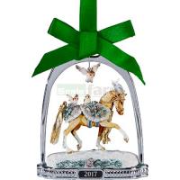 Preview Winter Wonderland - 2017 Holiday Horse Stirrup Ornament