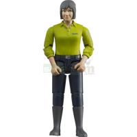 Preview Woman with Dark Blue Trousers and Boots