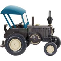 Preview Lanz Bulldog Vintage Tractor with Roof - Azure Blue