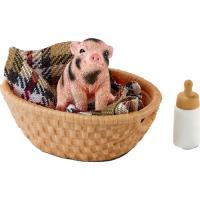 Preview Mini Pig with Basket and Blanket