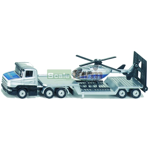 Scania Low Loader with Police Helicopter