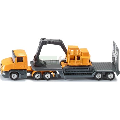 Scania Low Loader with Excavator