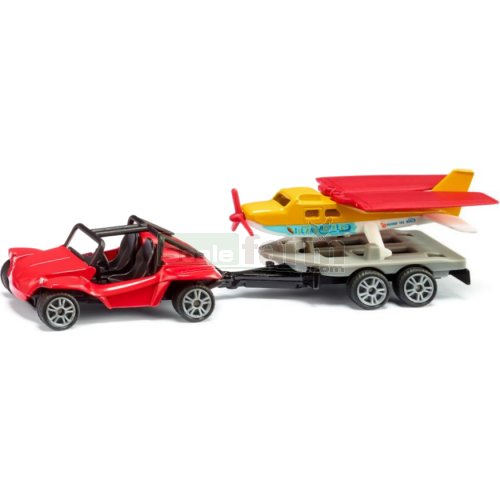 Buggy with Trailer and Sports Aircraft