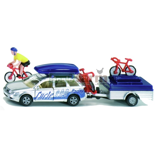 Cycle Racing Set With Trailer