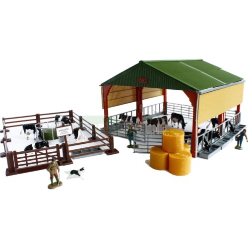 Livestock Building and Accessories Set