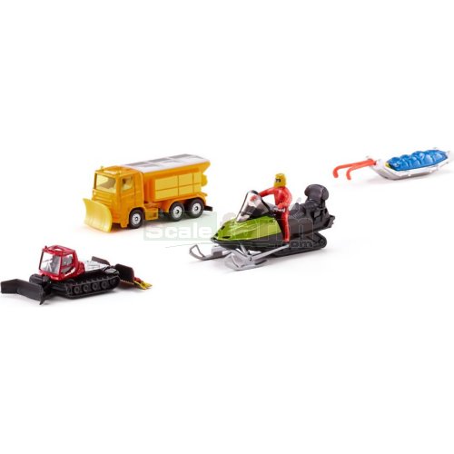 Winter Vehicle Play Set