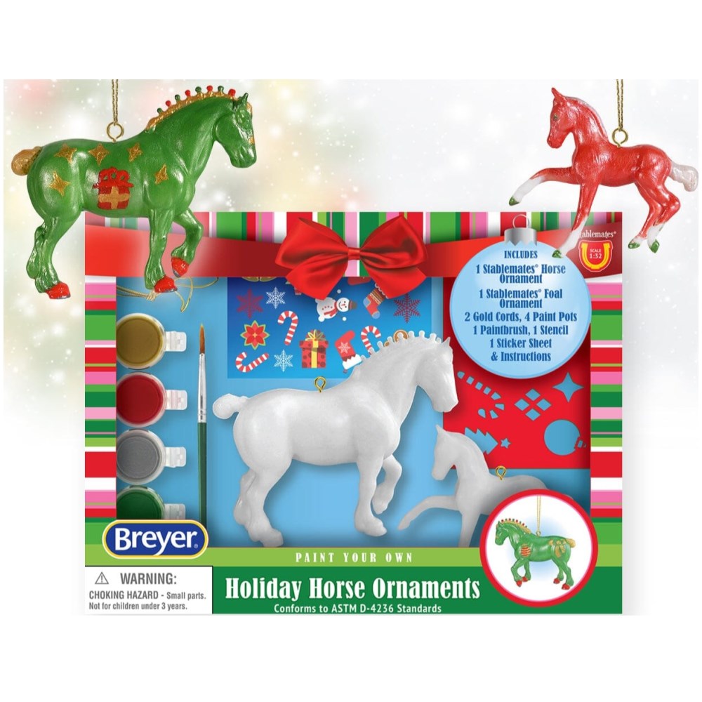 Paint Your Own Horse - Ornament Craft Kit