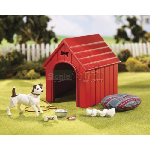 breyer-1508-dog-house-play-set