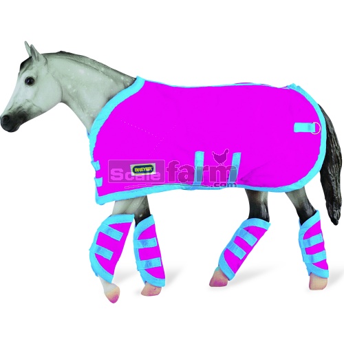 Blanket & Shipping Boots - Hot Pink