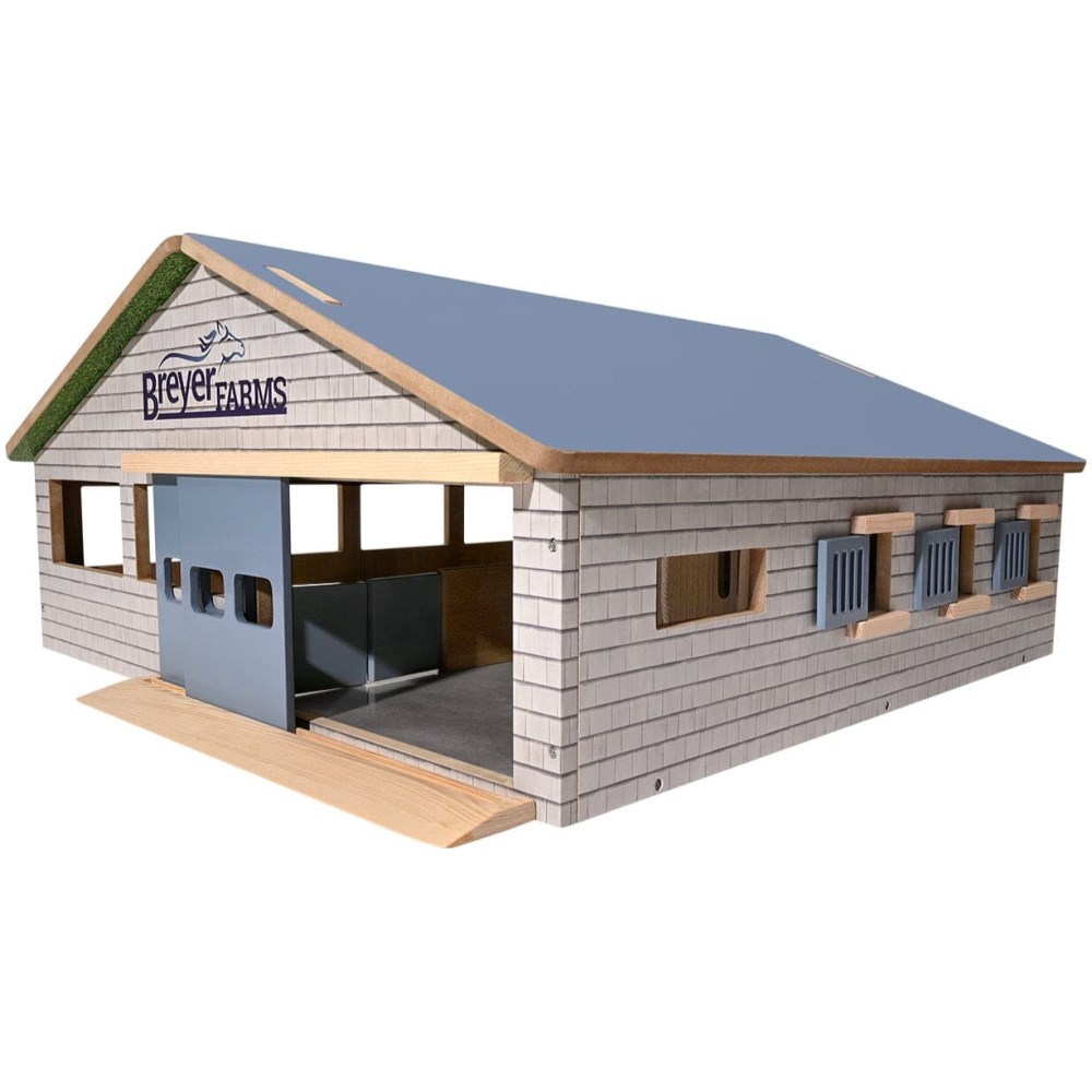 Breyer Farms Deluxe Arena Stable with Horses and Accessories