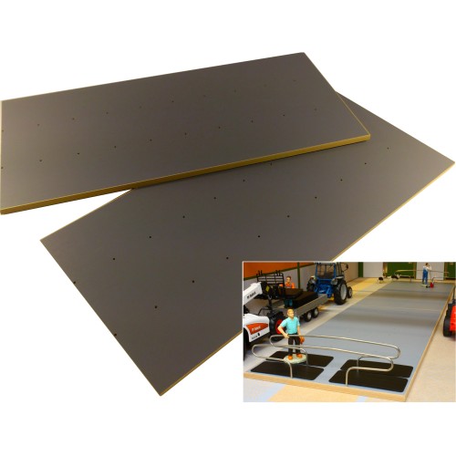 Double Raised Cubicle Platform