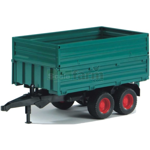 Tipping Trailer With Removable Top