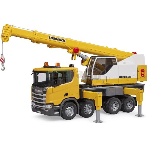 Scania Super 560R Liebherr Crane Truck with Light and Sound