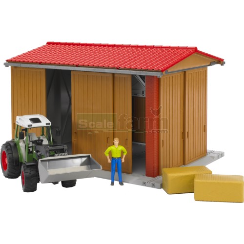 Farming Machine Building with Fendt 209S Tractor and Accessories