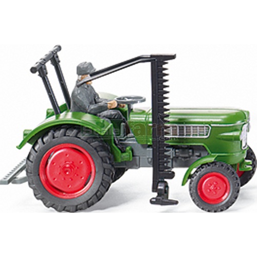 Fendt Farmer II Vintage Tractor with Mower and driver