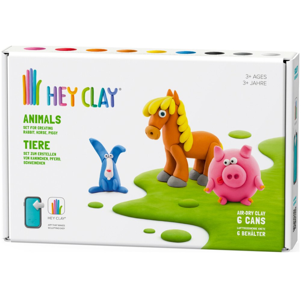 Hey Clay Farm Animals - Small