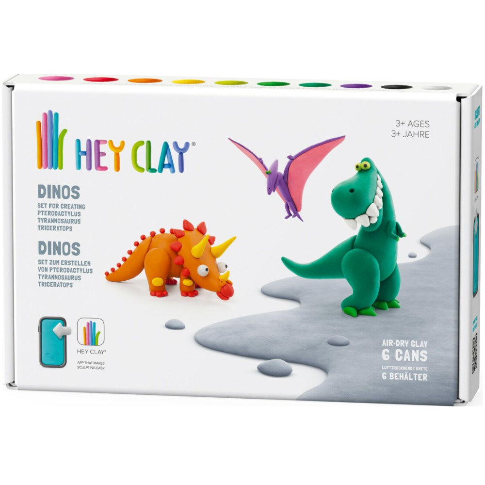 Hey Clay Dinos - Small