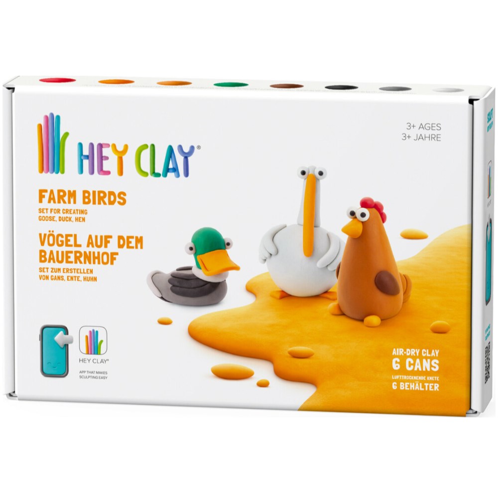 Hey Clay Farm Birds - Small