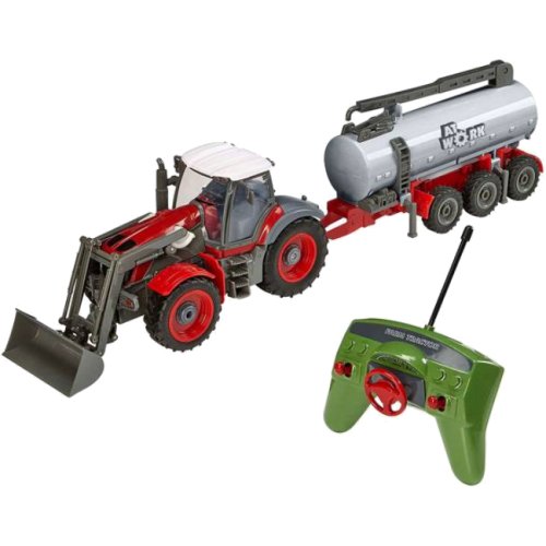 Radio Controlled Farm Tractor with Front Loader and Tanker