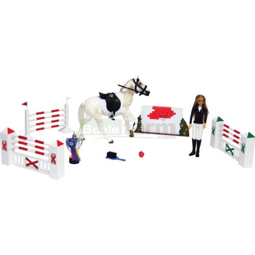 Saddle Pals Show Jumping Set with 4 Jumps