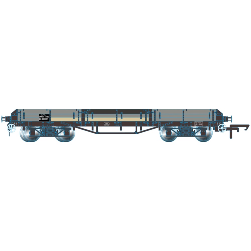 Pilchard Wagon DB990061 - BR TOPS Weathered