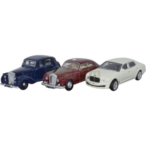 Bentley 3 Car Set (MkVI/Continental/Mulsanne)