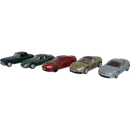 Aston Martin 5 Car Set