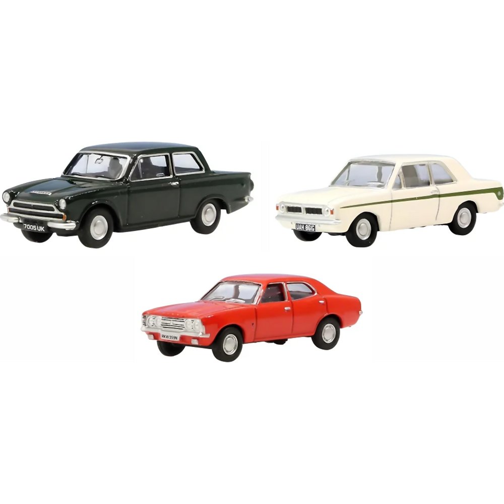 Ford Cortina 3 Car Set (Mk1/2/3)