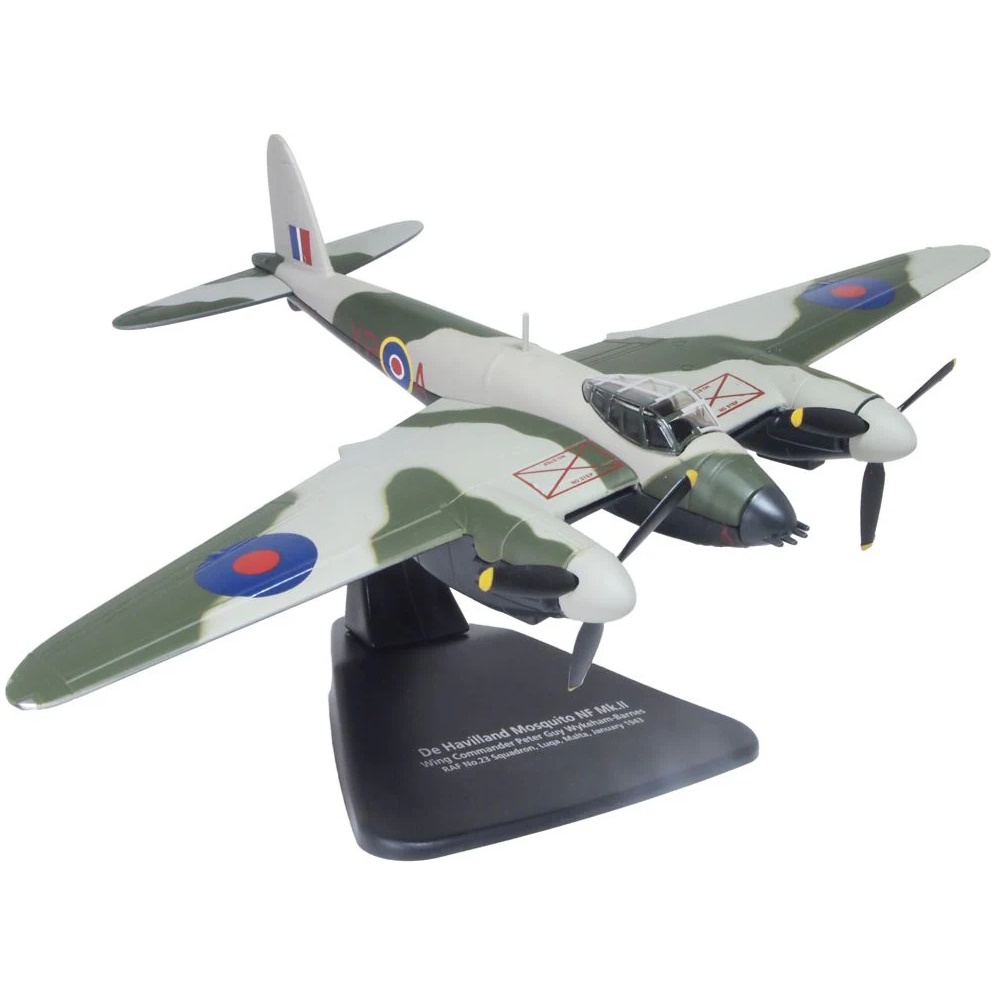 Mosquito NF Mk2 P G Wykeman-Barnes 1943 RAF No.23 Sqn Malta