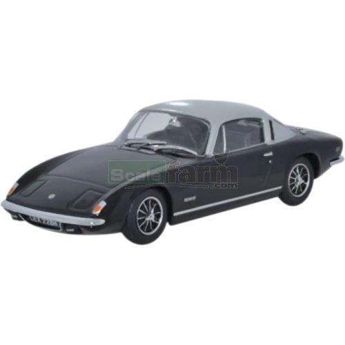Lotus Elan Plus2 - Black (Silver Roof)