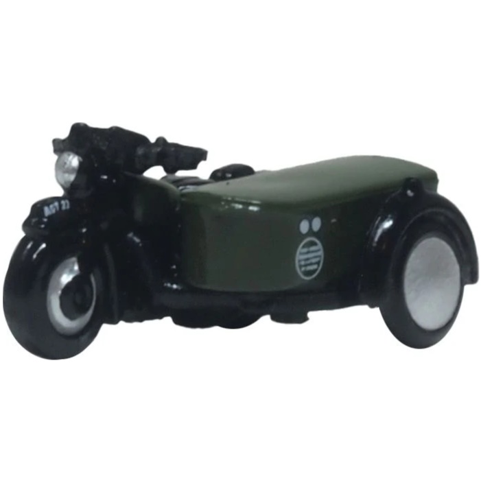 Motorcycle and Sidecar - Post Office Telephones