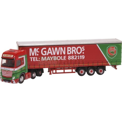 Mercedes Actros Curtainside - McGawn Bros