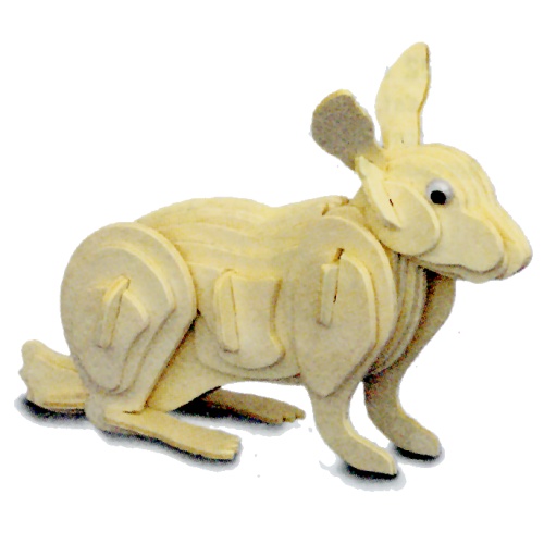 Quay M004 Rabbit Woodcraft Construction Kit