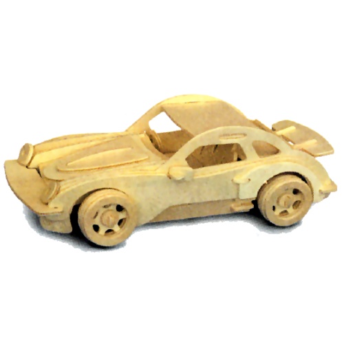 Quay P066 Porsche Woodcraft Construction Kit